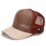 Bonés Personalizados Capelli Boots Bege Com Marrom