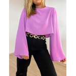 Cropped Flare Cf Rosa