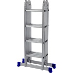 Escada Articulada de Alumínio - 4X4 (16 Degraus)