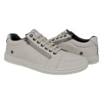 Sapatenis Masculino Casual CRshoes Couro Gelo