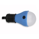 Lanterna De Led Bulbo Para Camping - Azul