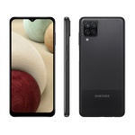 Smartphone Samsung Galaxy A12 64GB 4G - Preto