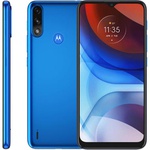 Smartphone Motorola E7 Power 32GB 4G Tela 6.5” Câmera Dupla 13MP 2MP Frontal 5MP Azul Metálico