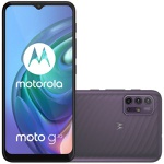 Smartphone Motorola Moto G10 64GB Cinza Aurora - 4G 4GB RAM Tela 6,5” Câm. Quádrupla + Selfie 8MP