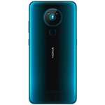 Smartphone Nokia 5.3 128GB Dual Chip Android 10 Tela 6.55" Octa Core Câmera 13MP+5MP+2MP+2MP Frontal 8MP- Verde Ciano