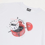 Camiseta High Tee Clock White