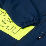 Water Resistant Jacket High Diagonal Navy