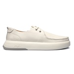 Sapato Masculino Sneaker 4 Furos Napa Confort Off White