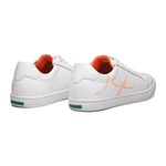 Sapato Masculino Sneaker Assinatura Jef Look Branco
