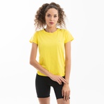 T-shirt Feminina Basic - Amarela