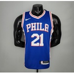 Regata NBA Philadelphia 76ers Silk (jogador) Joel Embiid 21