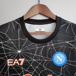 Camisa De Halloween Napoli 2021 Preta Armani EA7