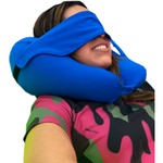 Almofada Good Plus - suporte de pescoço com máscara