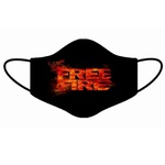 Kit 4 Máscara Lavável Personalizada Free Fire Tecido Duplo