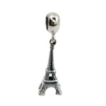 Berloque em Prata Torre Eiffel Paris 