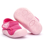 Tênis Menina Bebê com Velcro Linha Baby Pink Kapell 