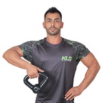Kettlebell Emborrachado 4 Kg Crossfit Treinamento Funcional Musculação 