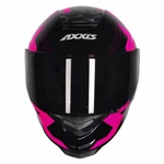 CAPACETE AXXIS EAGLE DIAGON BLACK PINK