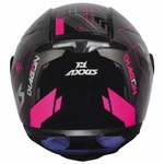 CAPACETE AXXIS EAGLE DIAGON BLACK PINK