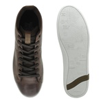 Sapatenis North em Couro Masculino - Brown/Whisky 