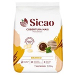 Cobertura Chocolate Sicao Mais Branco 2,05kg em Gotas
