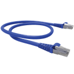 Patch cord u/utp multilan cat.5e - cm - t568a/b - 2.5m - azul