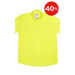 Camisa Visco Confort Verde Limão Unissex - Mahs
