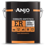 Esmalte Sintético ER 3,6L Preto Fosco - Anjo