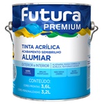Tinta Acrílica Premium Alumiar Semibrilho 3,6L Branco Neve - Futura
