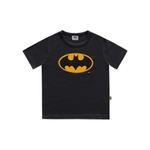 Camiseta Fakini Bebê Masculina 1-2-3 Batman