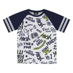 Camiseta Lemon Infantil Masculina 10-12-14 Cinza