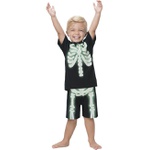 Pijama Kyly Infantil Masculino Esqueleto 4 ao 12