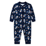 Pijama Macacão Kyly Bebê Masculino Tamanho 1-2-3