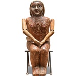 Escultura Boneca Gorda Sentada