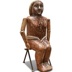 Escultura Boneca Gorda Sentada