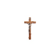 Crucifixo Resina com Cristo Metal 18cm