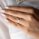 Aliança de Casamento em Ouro 18k 3mm modelo Bahamas