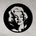 Escultura de Parede Marilyn Monroe