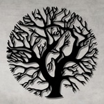 Escultura de Parede Árvore