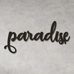 Palavra de Parede Paradise
