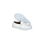 Slip On Laço Infantil Branco DKShoes
