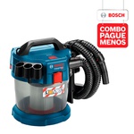 Combo Pague Menos Bosch 18V - Plaina GHO 18V-LI + Aspirador de Pó GAS 18V-10 L, 2 baterias 18V 4,0Ah 1 carregador e 1 bolsa