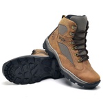 Bota Coturno Stop Boots - R45 - Crazy Horse - Cafe - 1087