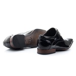 Sapato Social Clássico em Verniz cor Preto