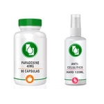 Kit Paradoxine 40mg 90 cápsulas + Spray Anti-celulítico hard 250ml 