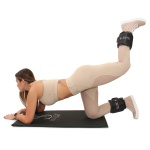 kit Peso Caneleira Tornozeleira 5kg com Colchonete Academia Yoga Fitness - Selten