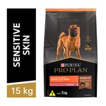 Pro Plan Sensitive Skin Ração Seca Para Cães Adultos Médios & Grandes Salmão 15kg