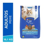 Cat Chow Ração Seca Para Gatos Adultos Peixe 10,1kg