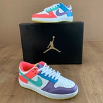 TENIS NK AIR FORCE 1 RETRO DUNK LOW EASTER COLOR