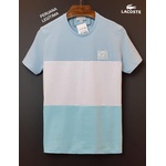 Camiseta Lac Peruana Listrada Branca/Azul